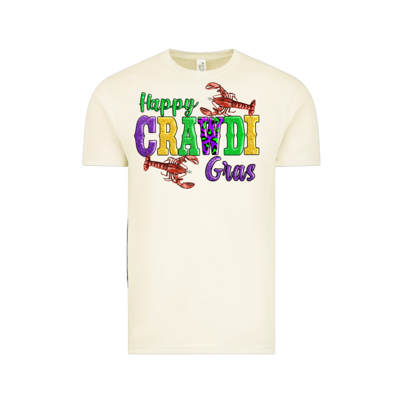 Happy Mardi Gras With Lobster Vintage Tee by AdoDesignShop | Teevron