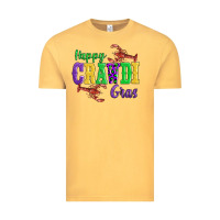 Vintage Mustard happy mardi gras with lobster Vintage Tee - AdoDesignShop