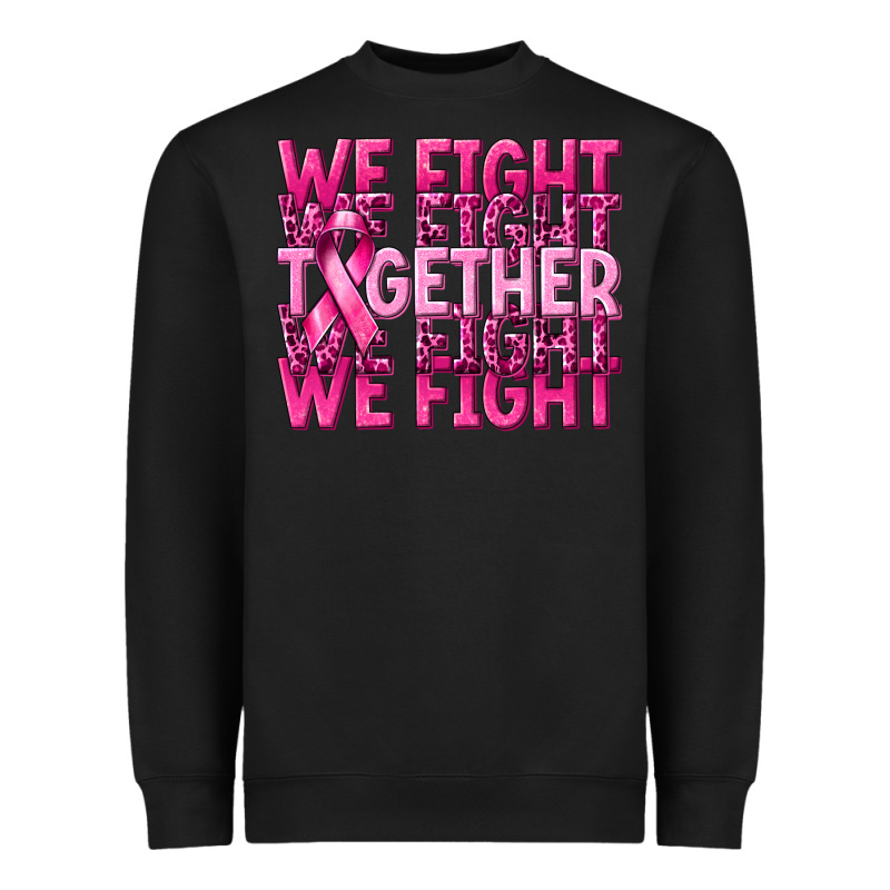 Together We Fight Cancer Heavyweight Sweatshirt by NancyCooperArtShop | Teevron