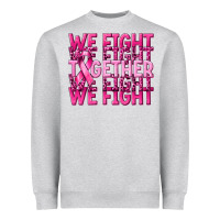 Heather Grey together we fight cancer Heavyweight Sweatshirt - NancyCooperArtShop