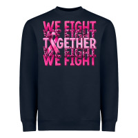 Navy together we fight cancer Heavyweight Sweatshirt - NancyCooperArtShop