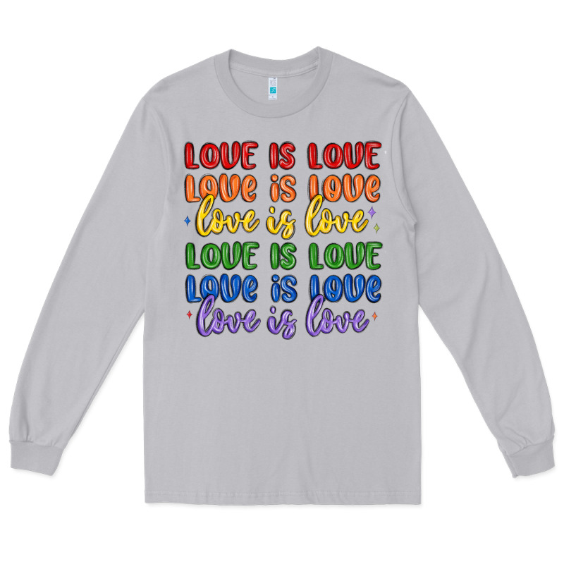 Love Is Love Lgbtq Long Sleeve Tee by MaliasSmallBusiness | Teevron