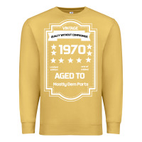 Antique Gold vintage quality without compromise 1970 Premium Sweatshirt - Bettercallsaul