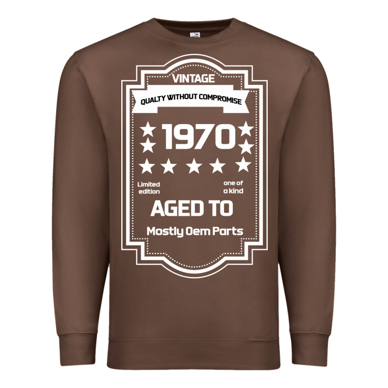 Vintage Quality Without Compromise 1970 Premium Sweatshirt by Bettercallsaul | Teevron