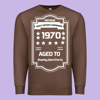 Vintage Quality Without Compromise 1970 Premium Sweatshirt Designed By Bettercallsaul