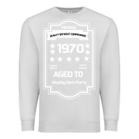 Dove Grey vintage quality without compromise 1970 Premium Sweatshirt - Bettercallsaul