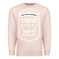 Pale Pink vintage quality without compromise 1970 Premium Sweatshirt - Bettercallsaul