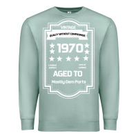 Seafoam vintage quality without compromise 1970 Premium Sweatshirt - Bettercallsaul