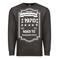 Smoke vintage quality without compromise 1970 Premium Sweatshirt - Bettercallsaul