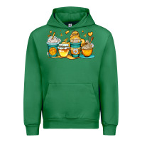 Emerald honey bee coffee cups Urban Hoodie - OliviaCreatesArt