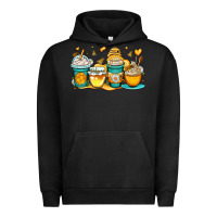 Pigment Black honey bee coffee cups Urban Hoodie - OliviaCreatesArt