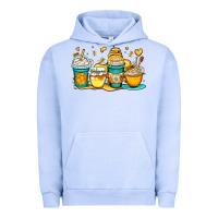 Pigment Grape Ice honey bee coffee cups Urban Hoodie - OliviaCreatesArt