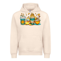 Sandshell honey bee coffee cups Urban Hoodie - OliviaCreatesArt