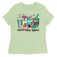 Matcha certified nursing assistant coffee cups Ladies Tee - Zillion Design Studio