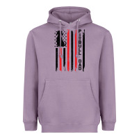 Lavender Pitbull Dad Heavyweight Hoodie - Bettercallsaul