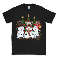 Black christmas snowman Classic Tee - AdoDesignShop