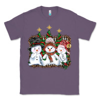 Lavender christmas snowman Classic Tee - AdoDesignShop