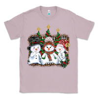 Lilac christmas snowman Classic Tee - AdoDesignShop