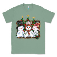 Sage christmas snowman Classic Tee - AdoDesignShop
