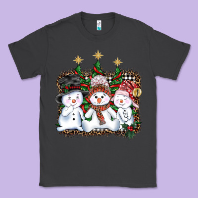 Christmas Snowman Classic Tee Designed By Adodesignshop