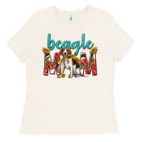 Bone western beagle mom Ladies Tee - texasbilliewilder