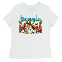 White western beagle mom Ladies Tee - texasbilliewilder
