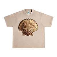 French Oak Japanese Scallop Shell Urban Heavy Tee - LillyAllenDesigns