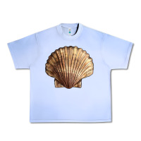 Grape Ice Japanese Scallop Shell Urban Heavy Tee - LillyAllenDesigns