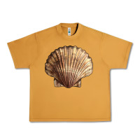 Peanut Butter Japanese Scallop Shell Urban Heavy Tee - LillyAllenDesigns