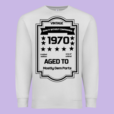 Vintage Quality Without Compromise 1970 Premium Sweatshirt Designed By Bettercallsaul