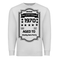 Dove Grey vintage quality without compromise 1970 Premium Sweatshirt - Bettercallsaul
