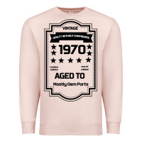 Pale Pink vintage quality without compromise 1970 Premium Sweatshirt - Bettercallsaul
