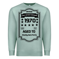 Seafoam vintage quality without compromise 1970 Premium Sweatshirt - Bettercallsaul