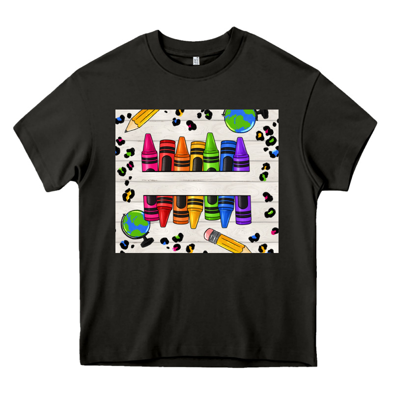 Personalized Crayons Heavy Core Tee by texasbilliewilder | Teevron