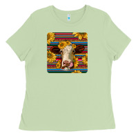 Matcha serape hereford coaster Ladies Tee - JahusDesignShop