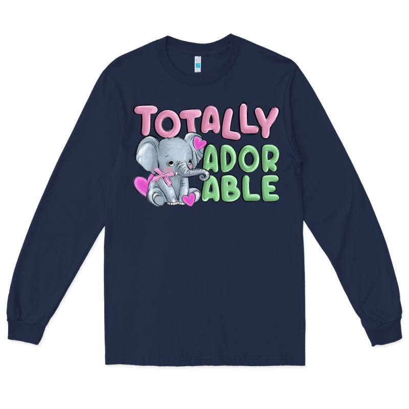 Totally Adorable Long Sleeve Tee by MaliasSmallBusiness | Teevron