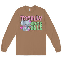 Toasted Coconut totally adorable Long Sleeve Tee - MaliasSmallBusiness