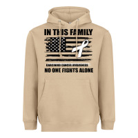 Mushroom No One Fights Alone Pancreatic Cancer Awareness Heavyweight Hoodie - Bettercallsaul