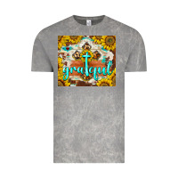 Cloud Rock grateful cross Vintage Tee - BarkalooDesign