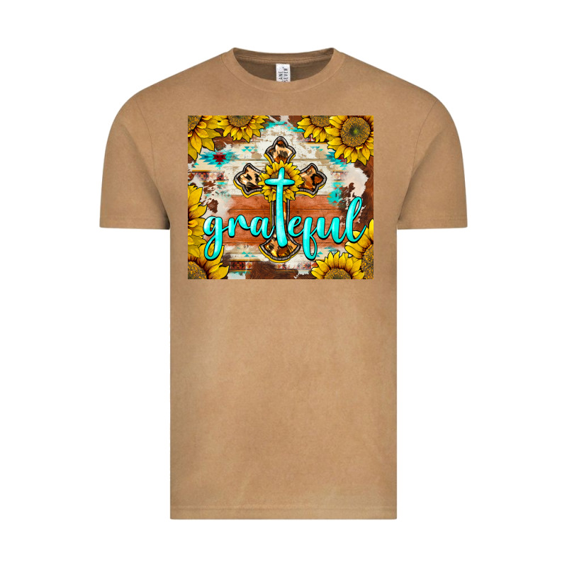 Grateful Cross Vintage Tee by BarkalooDesign | Teevron