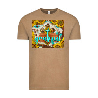 Vintage Coffee grateful cross Vintage Tee - BarkalooDesign