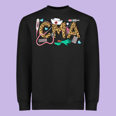 Western Certified Medical Assistant Heavyweight Sweatshirt Designed By Lillyallendesigns