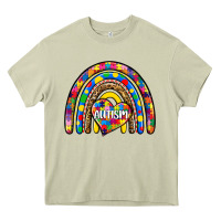 Mossy autism rainbow Heavy Core Tee - Zillion Design Studio