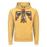 Vintage Mustard thunderbird Vintage Hoodie - JahusDesignShop