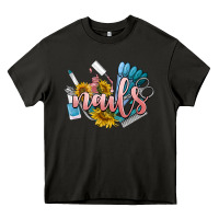 Asphalt nails Heavy Core Tee - BarkalooDesign