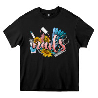 Black nails Heavy Core Tee - BarkalooDesign