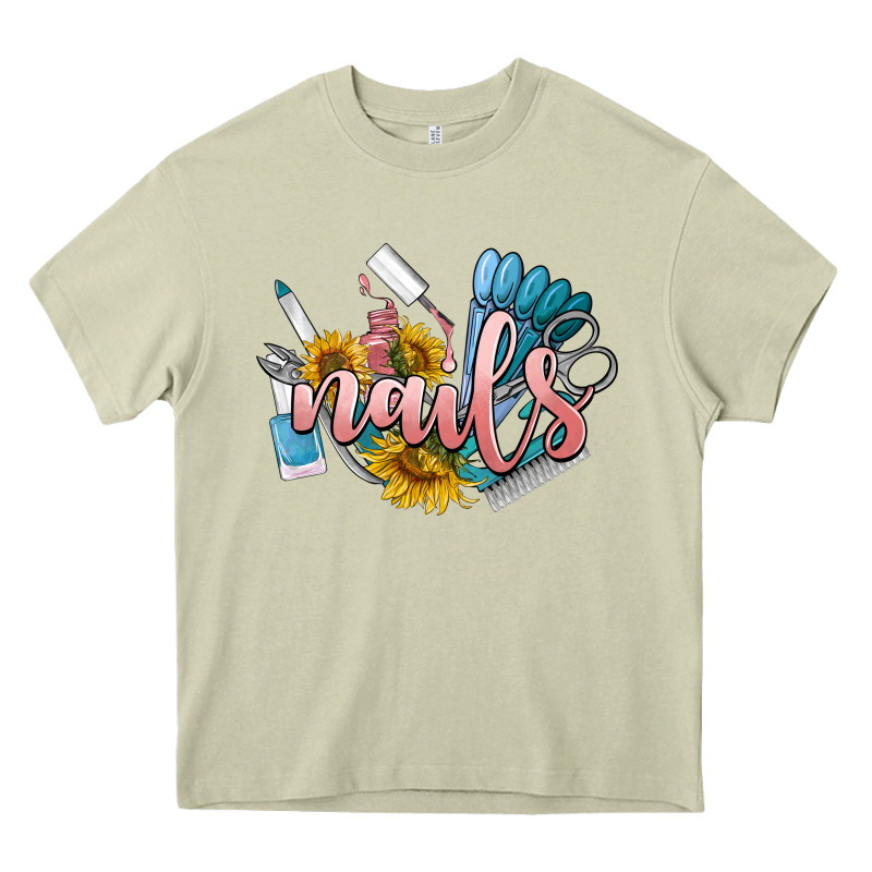 Nails Heavy Core Tee by BarkalooDesign | Teevron