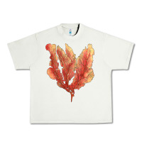 Pistachio pink venus fan sea coral Urban Heavy Tee - LillyAllenDesigns