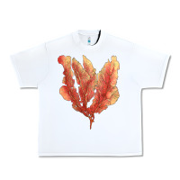 White pink venus fan sea coral Urban Heavy Tee - LillyAllenDesigns