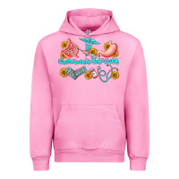 Fuchsia Pink gastroenterologist olivia Urban Hoodie - OliviaCreatesArt